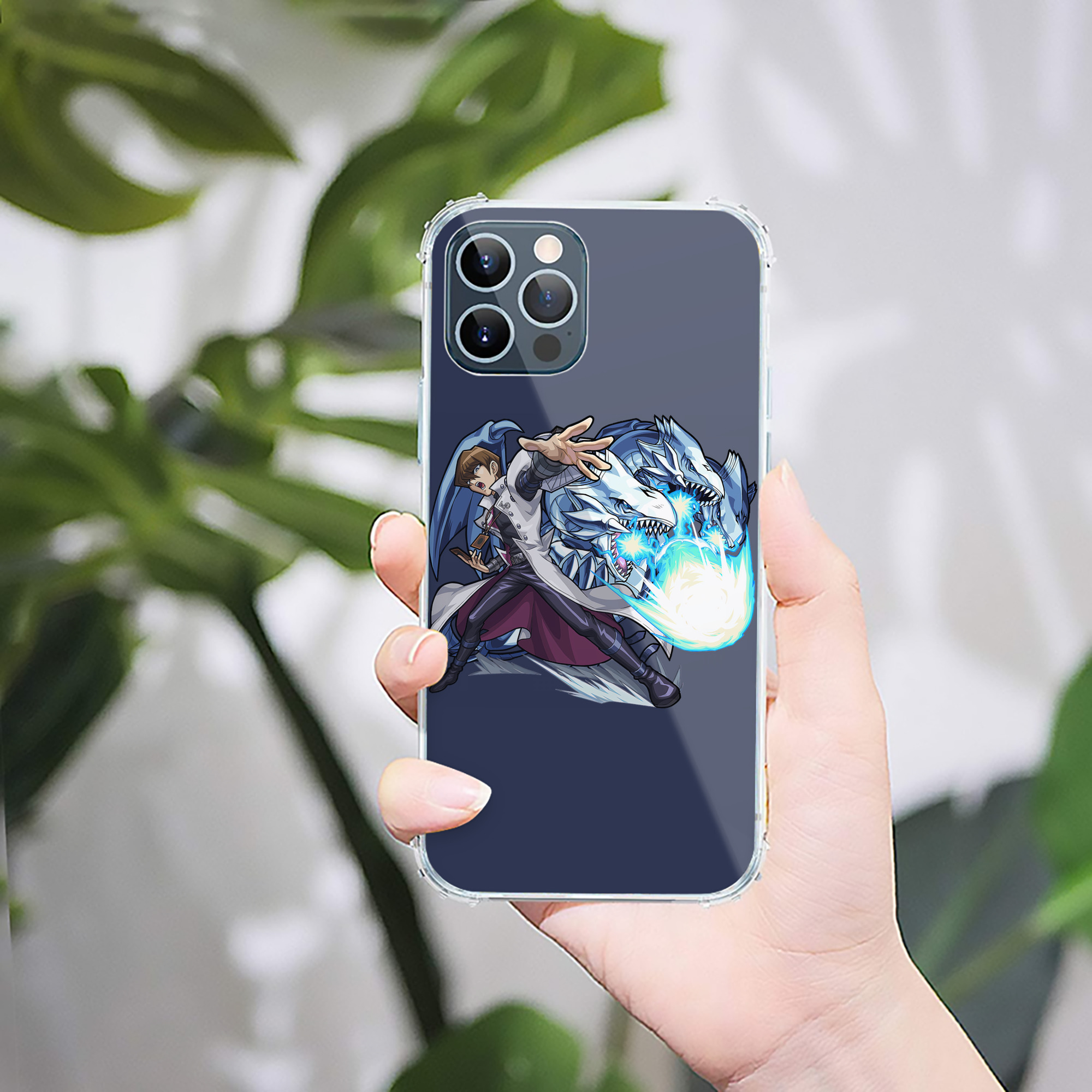 （画像用） 遊☆戯☆王 Yu-Gi-Oh! 【iPhone 12シリーズ対応】透明スマホケース（クリアソフトケース）